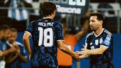 Nico Paz reveló cómo nació su amor por Argentina y el “sueño de chiquito” de jugar un Mundial